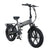 [EU DIRECT] JINGHMA R7 800W 48V 12.8Ah 20 inch Bicicletă electrică 45km/h Viteză maximă 50Km Kilometraj 180Kg Sarcină maximă